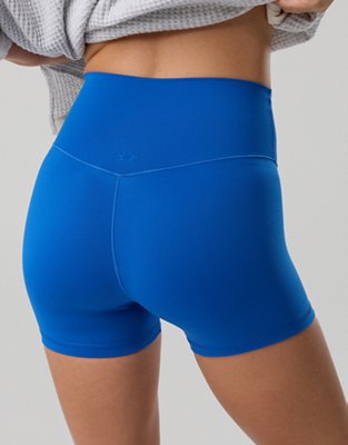 OFFLINE By Aerie Real Me Crossover 3" Bike Short - Cobalt Jewel