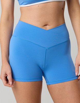 OFFLINE By Aerie Real Me Crossover 3" Bike Short - Rome Blue