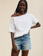 Aerie Daydream Denim Short - Medium Indigo Wash