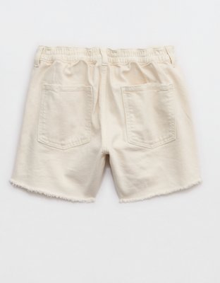 Aerie Daydream Denim Short - Natural