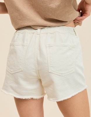 Aerie Daydream Denim Short - Natural