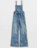 Aerie Lace Through Overall - Blue