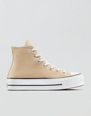 Converse Chuck Taylor All Star Lift Platform Sneaker - Beige