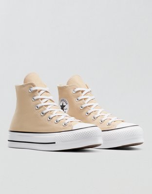 Converse Chuck Taylor All Star Lift Platform Sneaker - Beige