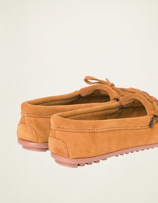 Minnetonka Kilty Hardsole - Brown