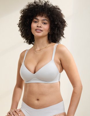 Sunnie Wireless Push Up Bra - Glacier Gray