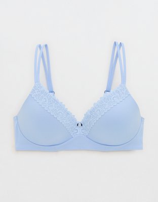 Sunnie Wireless Push Up Bra - Cloudy Blue