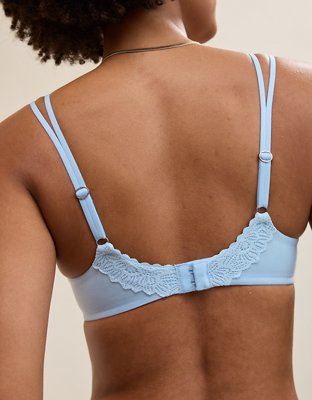 Sunnie Wireless Push Up Bra - Cloudy Blue