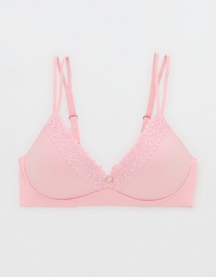 Sunnie Wireless Push Up Bra - Club Pink
