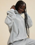 Aerie Jet Setter Hoodie - Medium Heather Gray