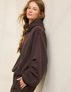 Aerie Jet Setter Hoodie - Deep Earth