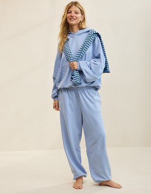 Aerie Jet Setter Hoodie - Monaco Blue