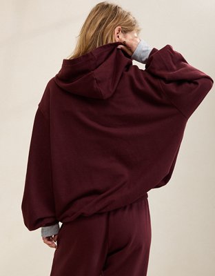 Aerie Jet Setter Hoodie - Royal Berry