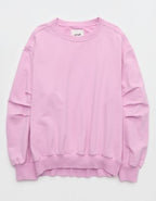 Aerie Jet Setter Crew Sweatshirt - Violet Willow