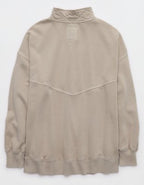 Aerie Oh Zip! Sweatshirt - Stone Harbor