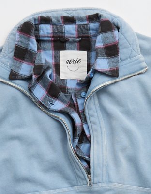 Aerie Oh Zip! Sweatshirt - Cloud Wash