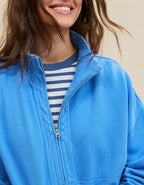 Aerie Oh Zip! Sweatshirt - Rome Blue