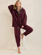 Aerie Oh Zip! Sweatshirt - Royal Berry