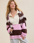 Aerie Quarter Snap Sweatshirt - Violet Willow