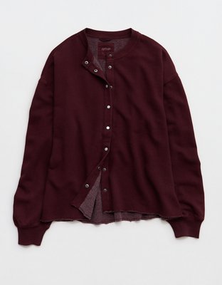 Aerie Layover Cardigan - Royal Berry