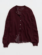 Aerie Layover Cardigan - Royal Berry