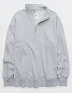 Aerie Oh Zip! Sweatshirt - Medium Heather Gray
