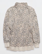 Aerie Oh Zip! Sweatshirt - Dusk
