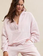 Aerie Oh Zip! Sweatshirt - Pink Petal