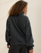 Aerie Layover Mockneck Sweatshirt - Smoked Gray