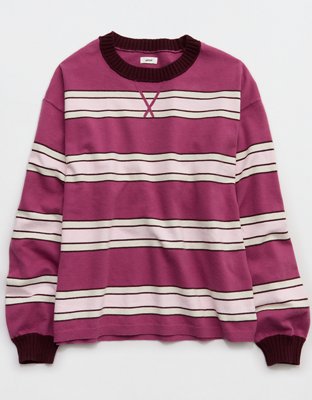Aerie Sunday Soft Crew Sweater - Autumn Jam