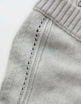 Aerie Voop Sweater - Medium Heather Gray