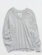 Aerie Voop Sweater - Medium Heather Gray