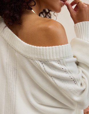 Aerie Voop Sweater - Soft Muslin
