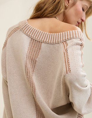 Aerie Voop Sweater - Beach Dune