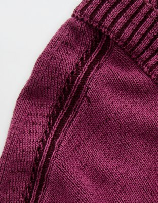 Aerie Voop Sweater - Royal Berry
