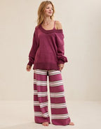 Aerie Voop Sweater - Royal Berry