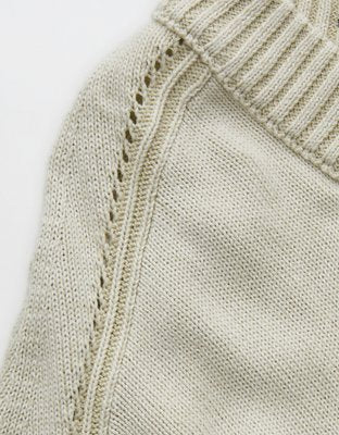 Aerie Voop Sweater - Green Sheen