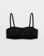 Aerie Strapless Bandeau Bikini Top - True Black