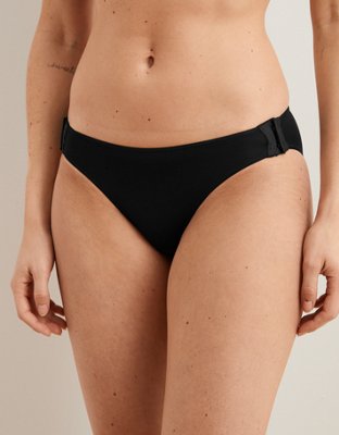 Slick Chicks Adaptive Bikini Underwear - True Black