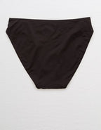 Slick Chicks Adaptive High Waisted Bikini Underwear - True Black