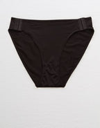 Slick Chicks Adaptive High Waisted Bikini Underwear - True Black