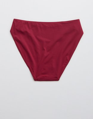 Slick Chicks Adaptive High Waisted Bikini Underwear - Plum