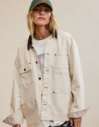 Aerie Barn Jacket - Natural