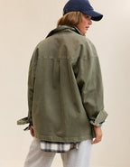 Aerie Utility Jacket - Olive Fun