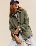 Aerie Utility Jacket - Olive Fun