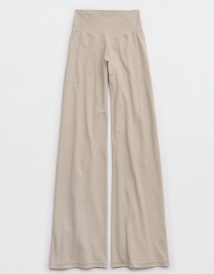 OFFLINE By Aerie Real Me XTRA High Waisted Tie Back Trouser - Stone Harbor