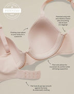 SMOOTHEZ Full Coverage Lightly Lined Bra - Shell Gray