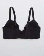 SMOOTHEZ Full Coverage Lightly Lined Bra - True Black