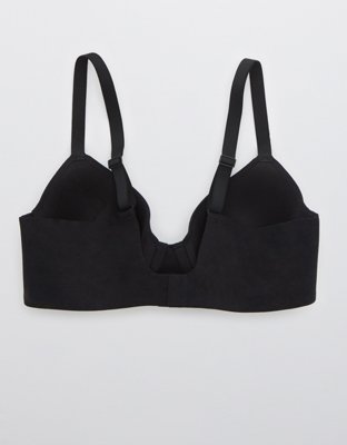 SMOOTHEZ Full Coverage Lightly Lined Bra - True Black