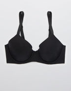 SMOOTHEZ Full Coverage Lightly Lined Bra - True Black